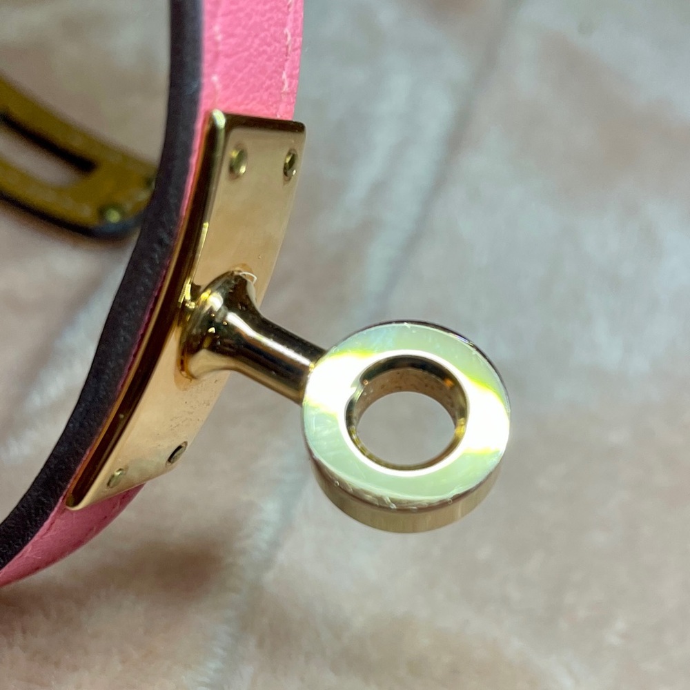 Hermès Kelly Double Tour Bracelet in Pink! ❤️❤️❤️ it! WOWZA!! - Picture 7 of 7